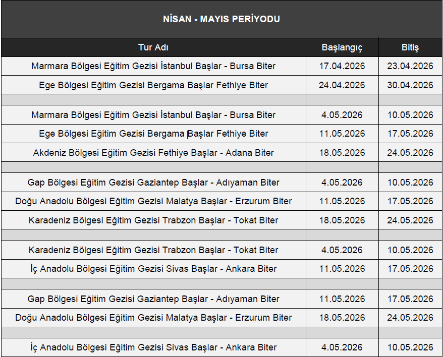 nisan mayıs